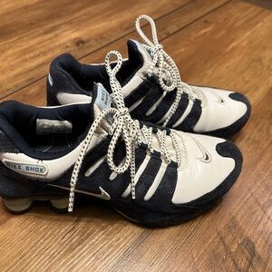 Nike Shox Women's Sneakers - Black and Cream